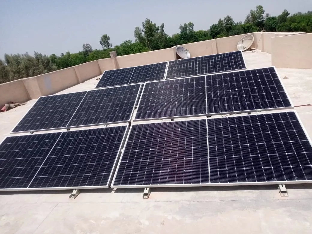 SOLAR PANEL ON L2 STAND