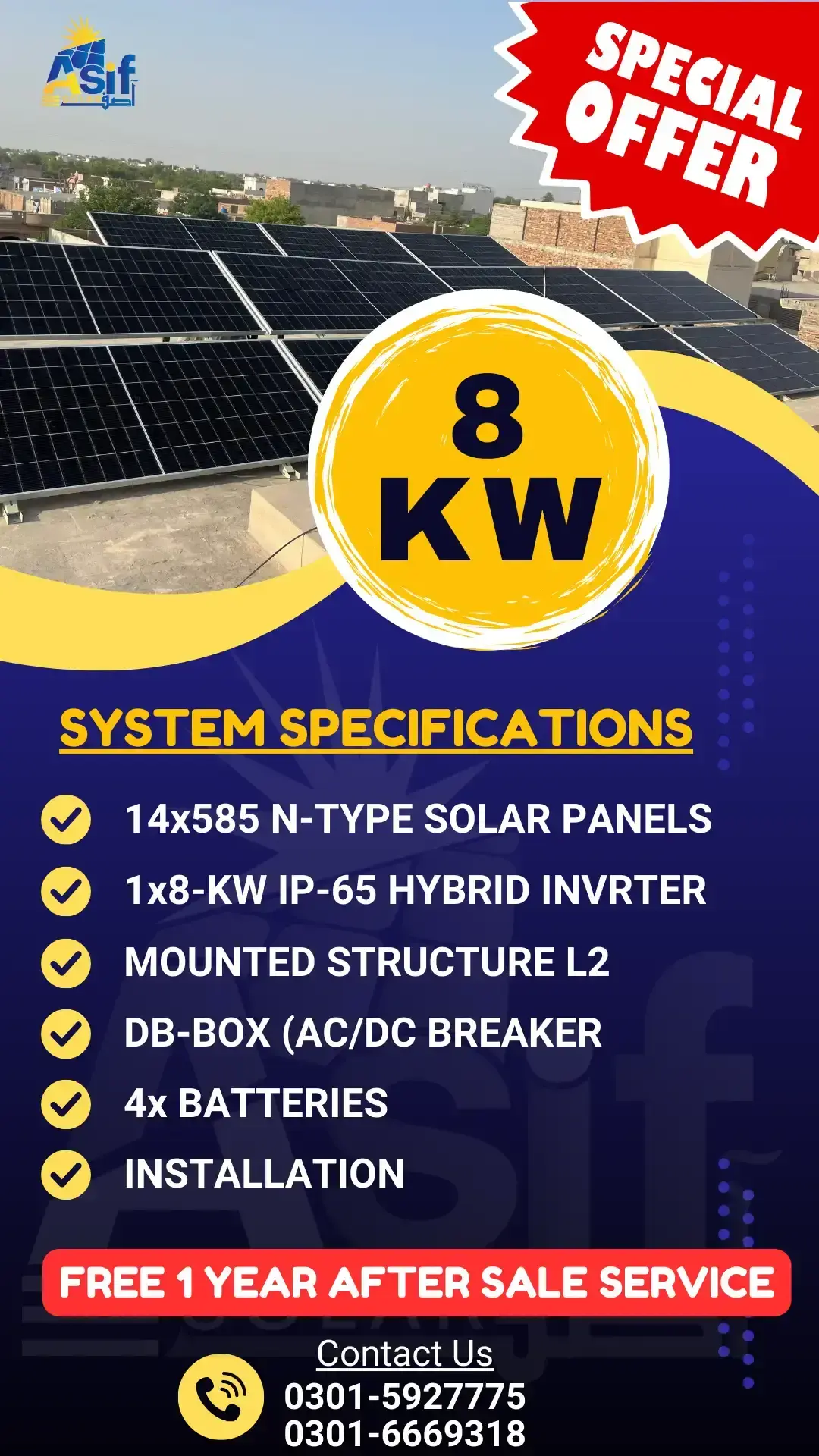 8KW IP 65