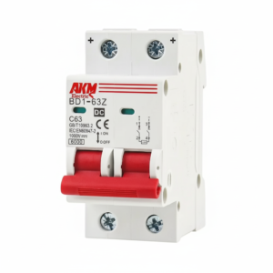 akm 2 pole dc mini circuit breaker(mcb) 63a